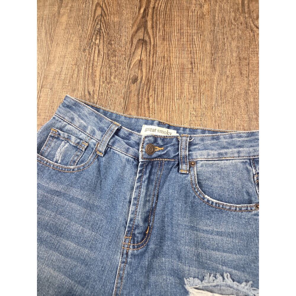 Great Smoky Los Angeles Straight Leg Medium Wash Jeans Size 3 - Picture 2 of 5